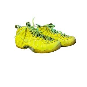 Nike Air Foamposite Pro Volt 2014 Highlighter Neon Yellow Green Size Men’s 9.5